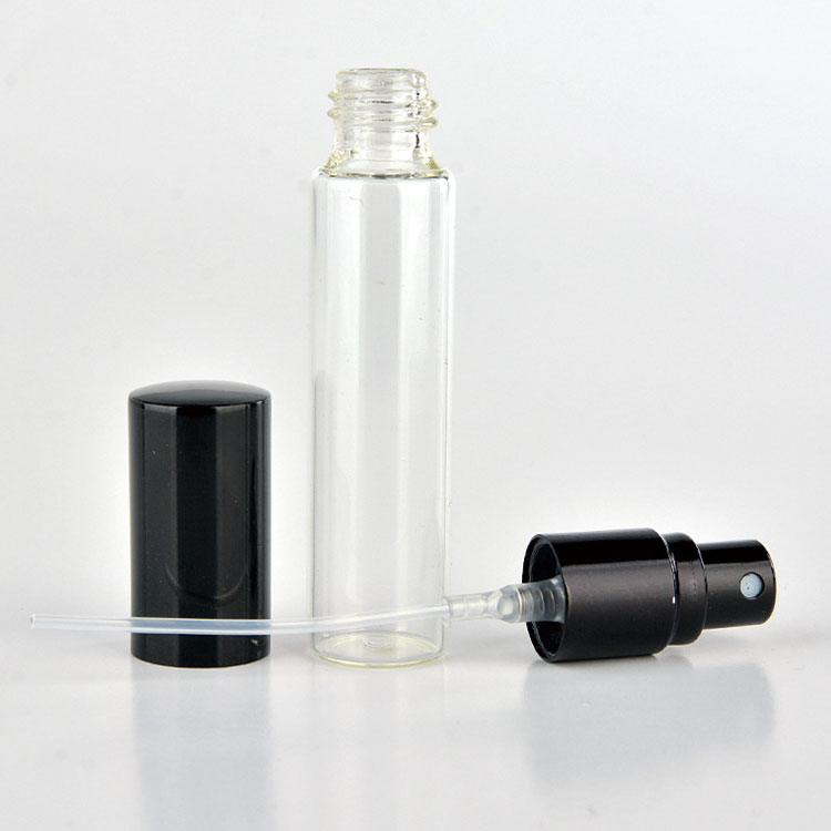 flacons de bouteille de tube de verre de capacité personnalisée