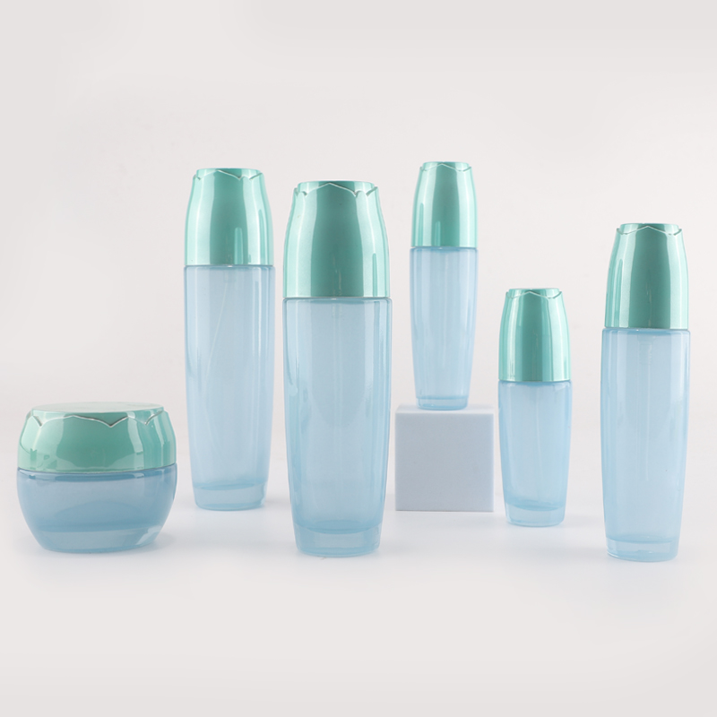 Pots de bouteilles en verre cosmétiques