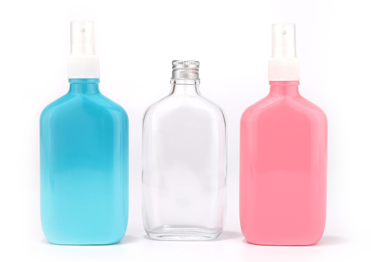Nouvelle bouteille en verre design avec couleur personnalisée