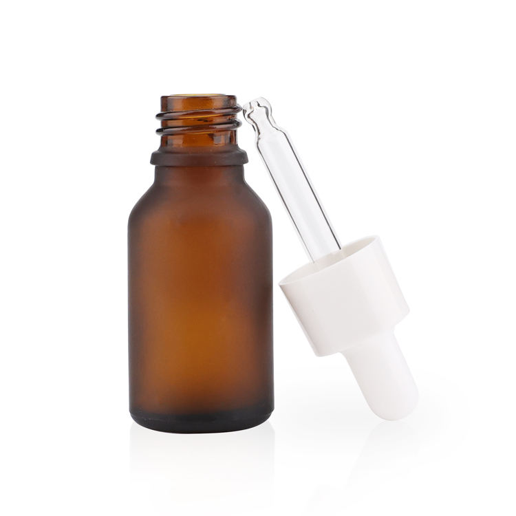 Petite bouteille d'huile de massage en verre de 10 ml