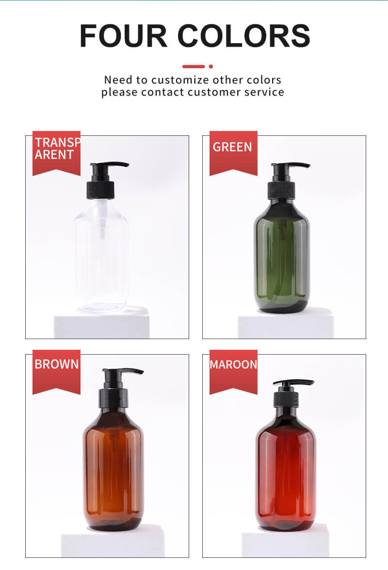 Nouvelle bouteille en plastique design pour l'emballage de shampooing