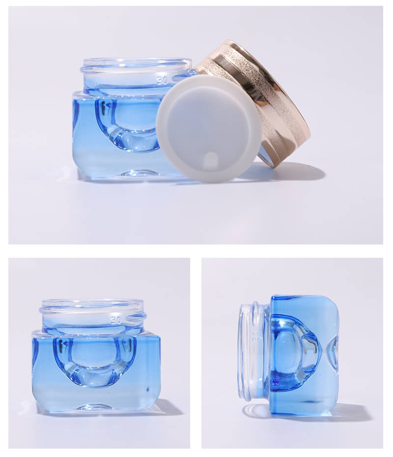Bocal en verre personnalisé écologique avec couvercle à vis en aluminium