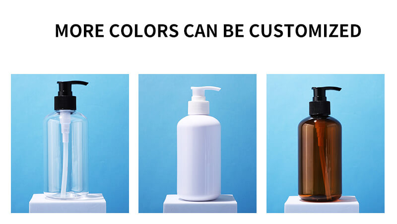 Emballage de bouteille en plastique de couleur personnalisé pour l'emballage cosmétique de soins de la peau