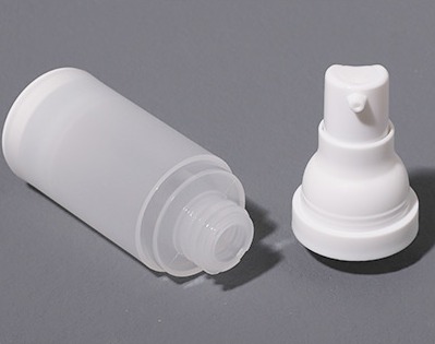 bouteille en plastique de lotion sans air