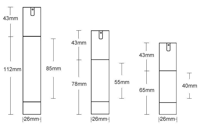 Flacons pompe airless écologiques