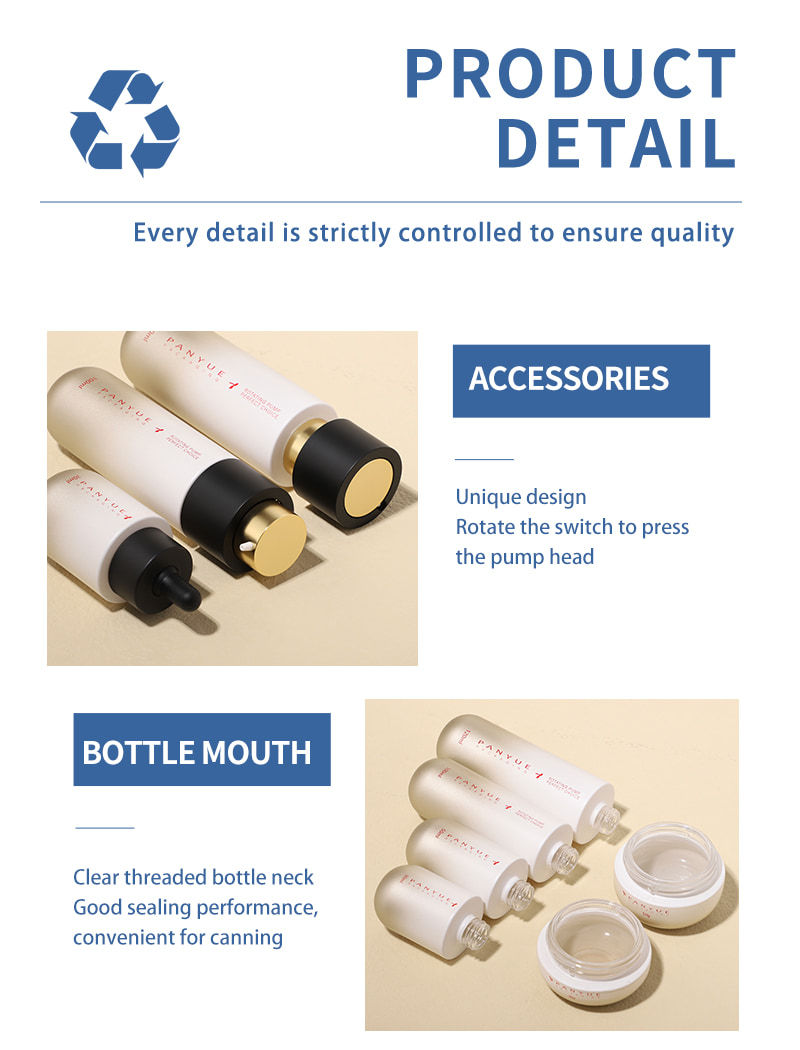 Rotating pump head glass bottle