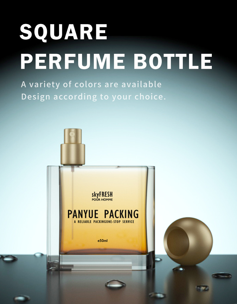 spherical cap perfume bottle