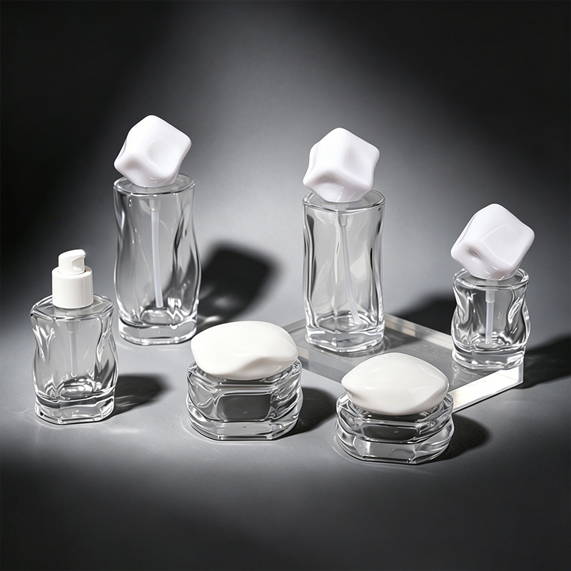 cosmetic glass bottles