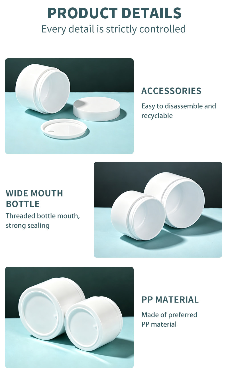 Wide‑Mouth Cosmetic Jar