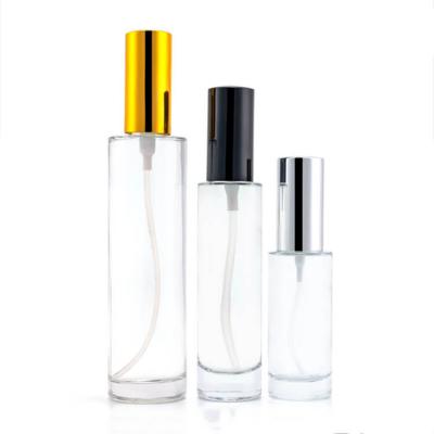 Flacon de parfum cosmétique personnalisé rechargeable avec pompe de pulvérisation
