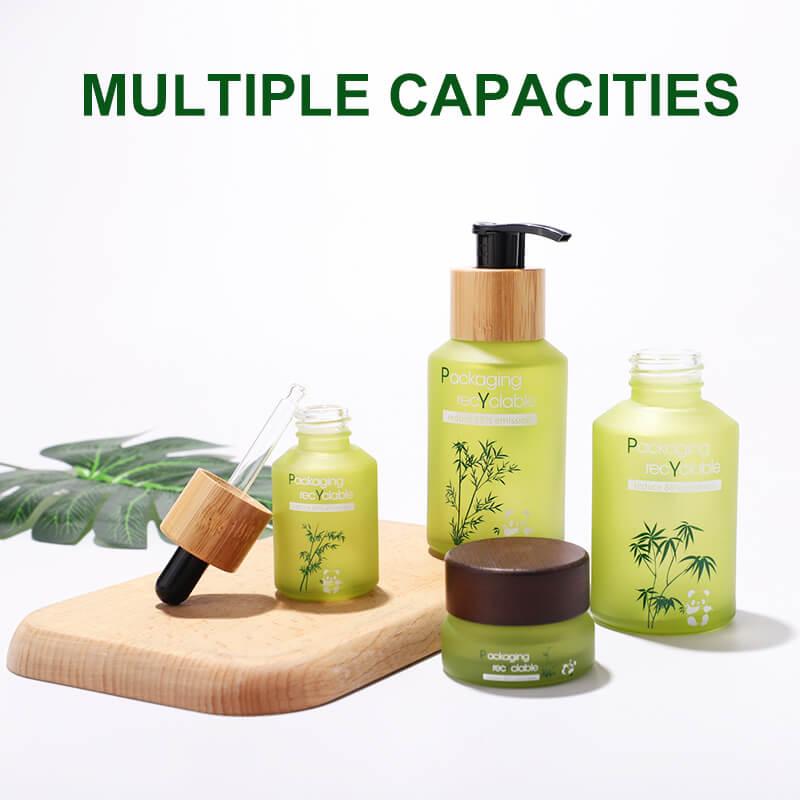 High quality glass bottle and jar packing