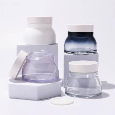 Emballage de pot en verre de crème cosmétique personnalisé de 150 g