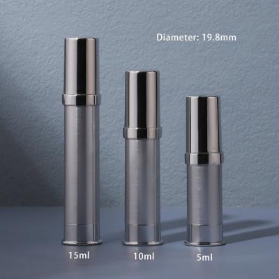 Flacon airless cosmétique rond personnalisable de 5 à 30 ml