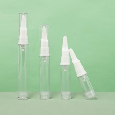 Bouteille sans air de crème pour les yeux ronde de 5 ml 10 ml 12 ml 15 ml