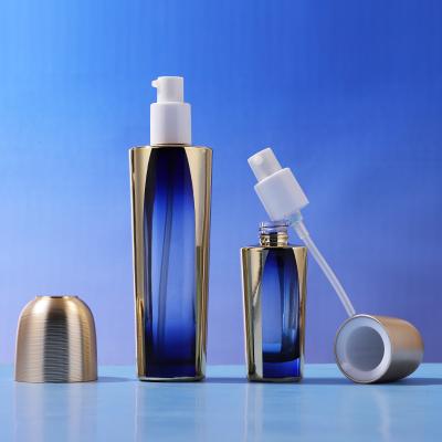Bouteilles de soins de la peau personnalisées à conception creuse de 1 oz à 4 oz