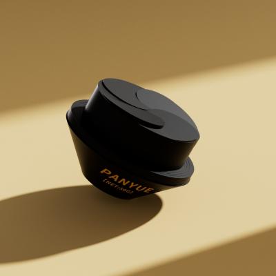 Pot en verre cosmétique de luxe de 50 g