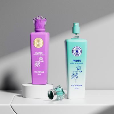 Flacon de parfum en verre grand format de luxe