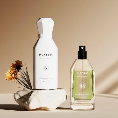 Rectangle Diamond Cap Perfume Bottle
