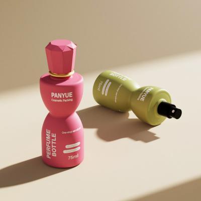 Flacon de parfum en forme de sablier de 75 ml