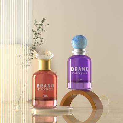 100ml Round Shoulder Cylindrical Perfume Bottle
