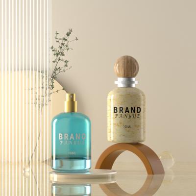 Flacon de parfum cylindrique à épaulement arrondi de 100 ml