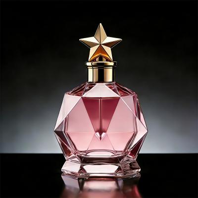 50ml Gold Star Cap Perfume Bottle
