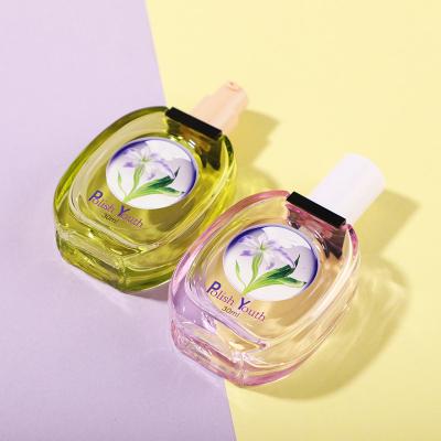 Flacon de fond de teint en verre rond ovale de 30 ml