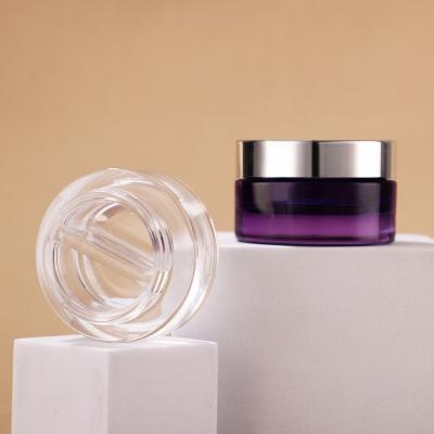 Purple Split Skincare Jar
