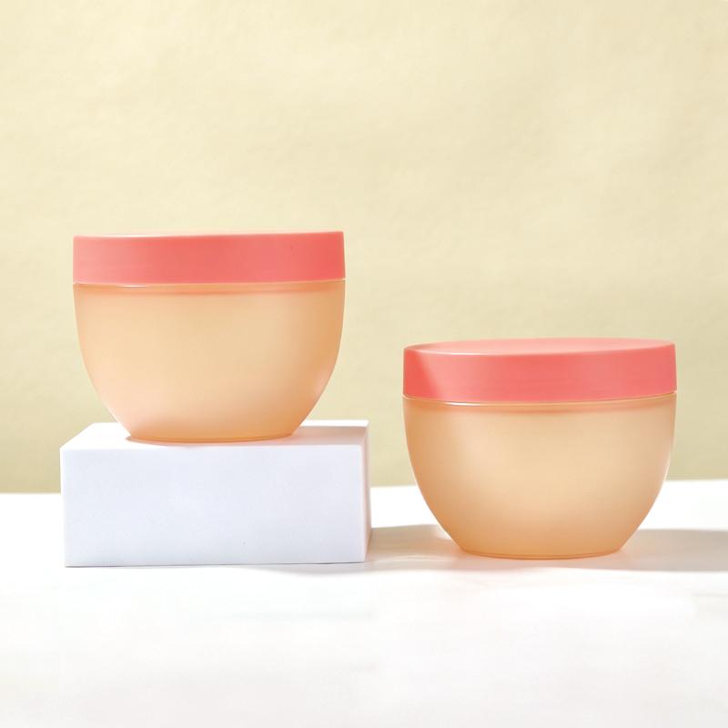 Bowl Shape Wide Mouth Cosmetic Jar
