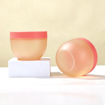 Pot cosmétique à large ouverture en forme de bol