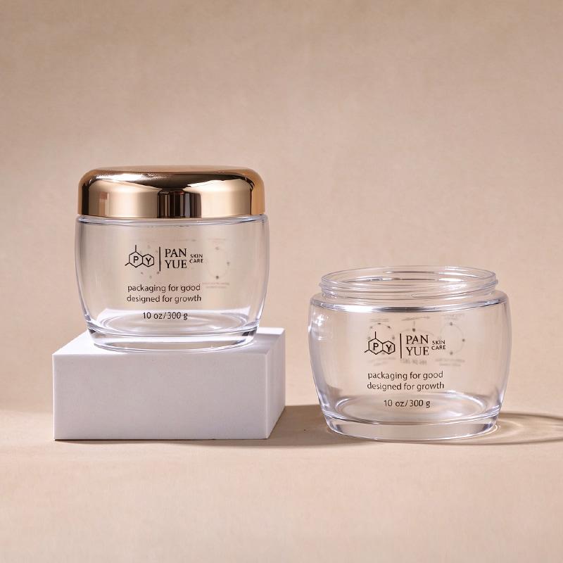 300g Glass Cosmetic Cream Jar
