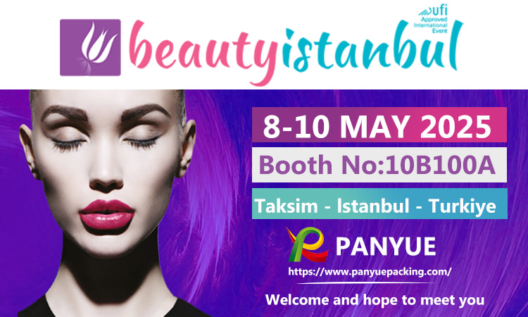 Emballage de luxe de Panyue, produit innovant, beauté, Istanbul 2025